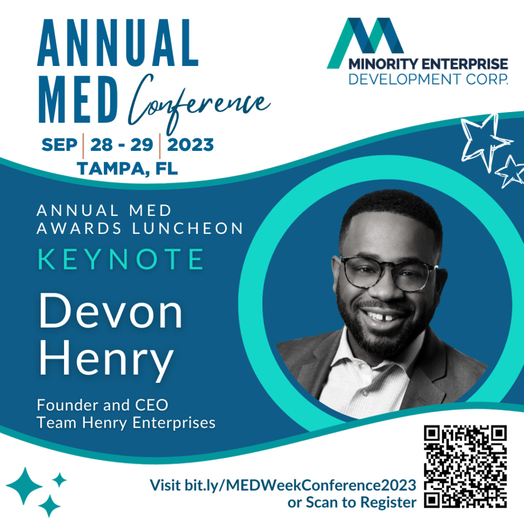 Devon Henry - MED Speaker Highlight graphic