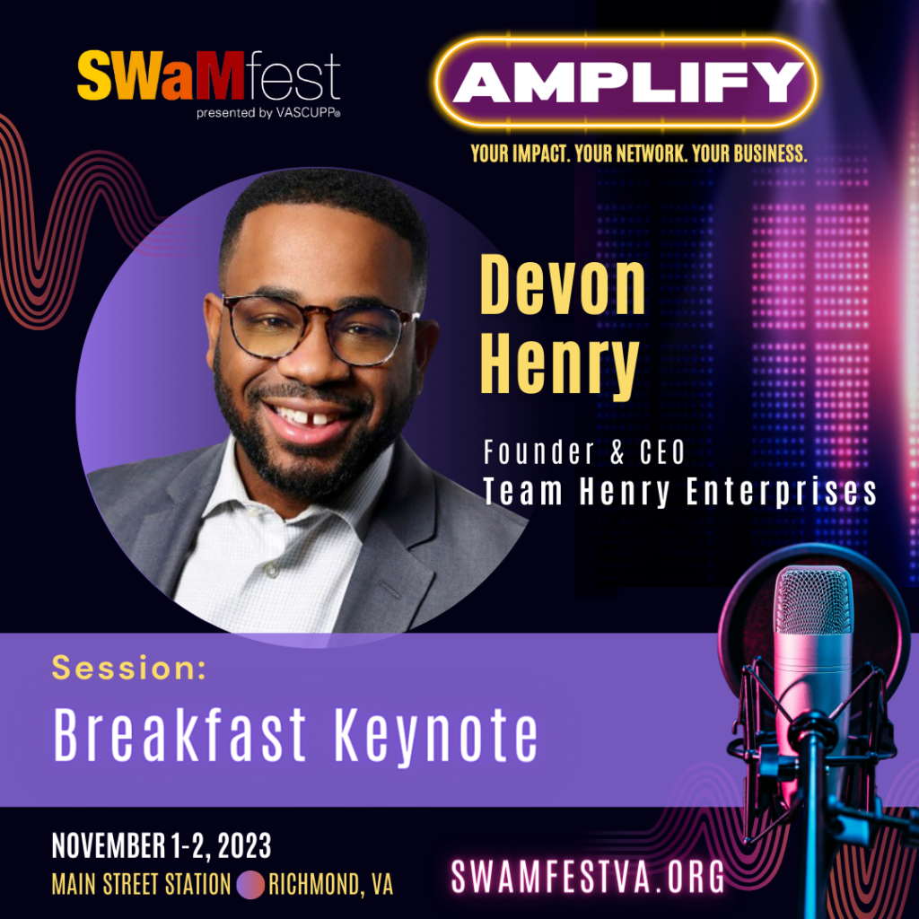 Devon Henry SWaMfest event highlight graphic